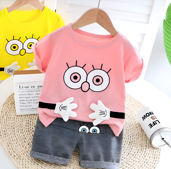Kids Cotton t shirt & Pant Set