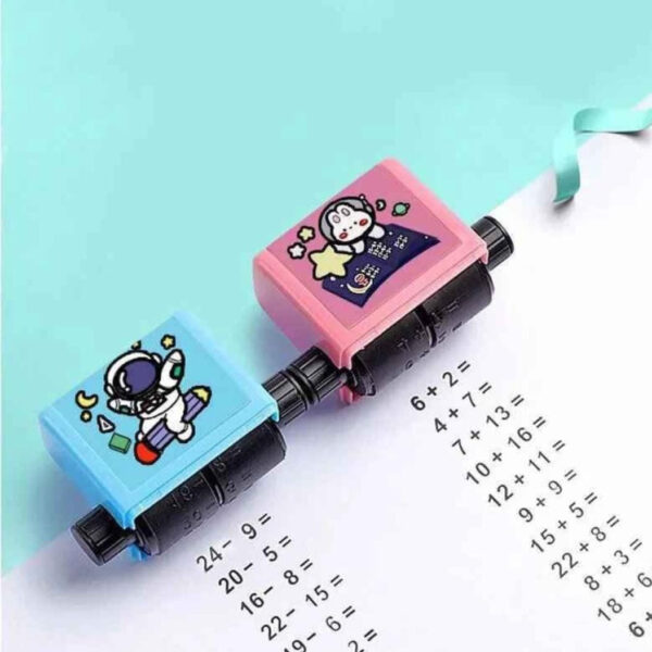 Math Roller Stamp