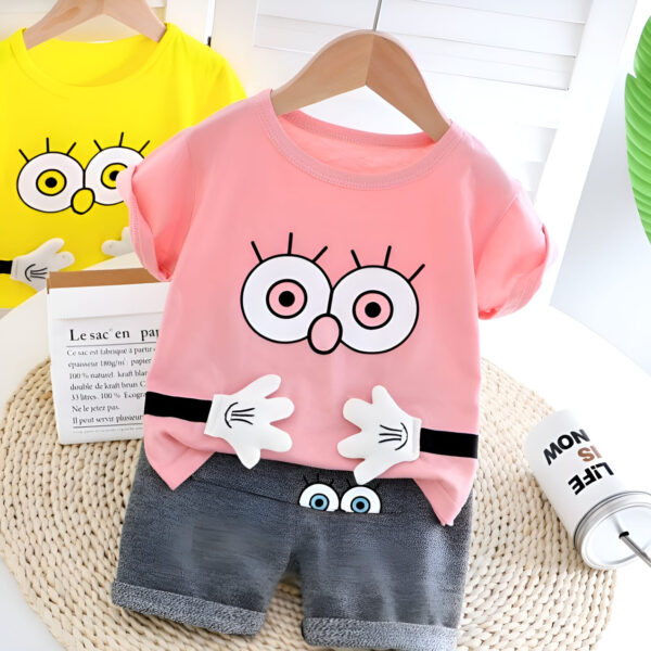 Kids Cotton t shirt & Pant Set